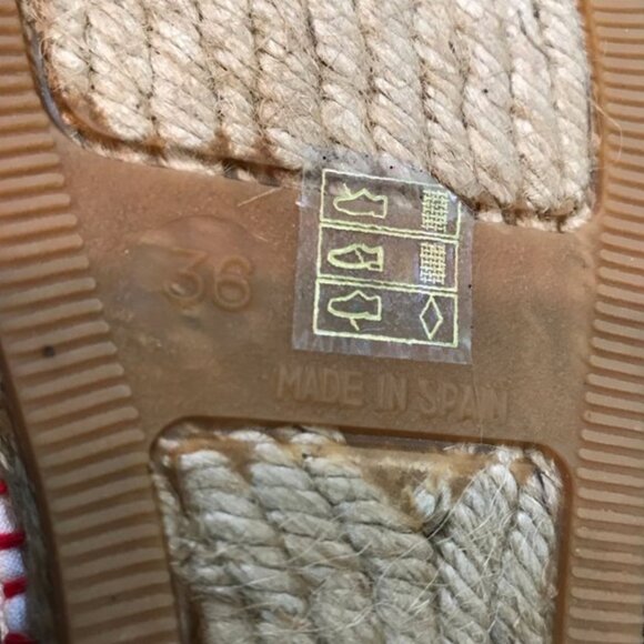 NWT FP Slip on stretchy canvas Espadrille /Loafers - Picture 5 of 7